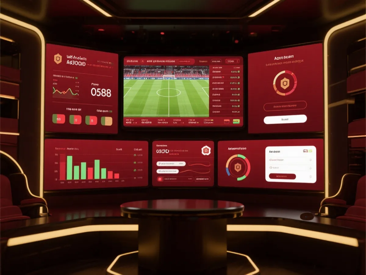 賽事與帳號流程示意