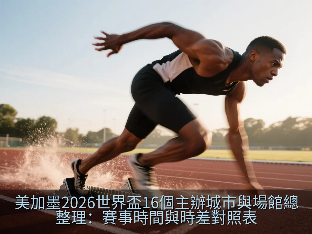 美加墨2026世界盃16個主辦城市與場館總整理：賽事時間與時差對照表
