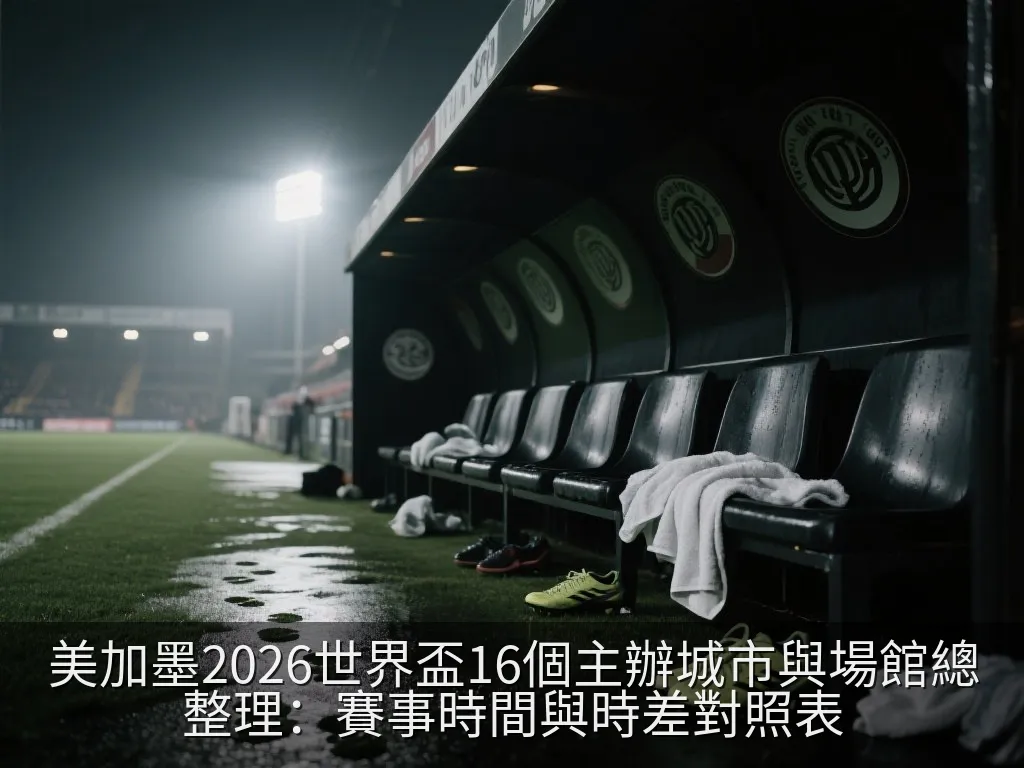 美加墨時區與台灣時間對照概念圖
